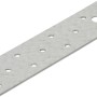 Verzinkter Flachverbinder, 160x40 mm, mit Löchern zur Befestigung, 10 Stück