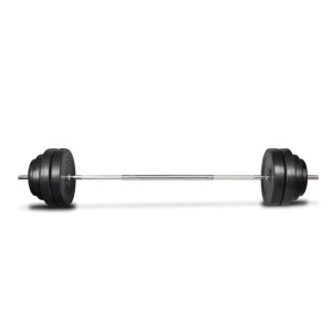 vidaXL Langhantel mit Gewichten Set 60 kg 90372