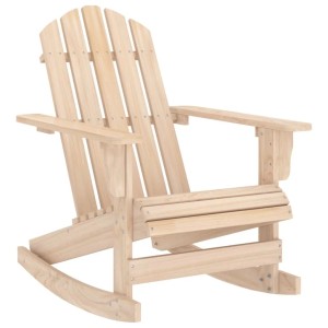vidaXL Adirondack-Schaukelstuhl Massivholz Tanne 315882