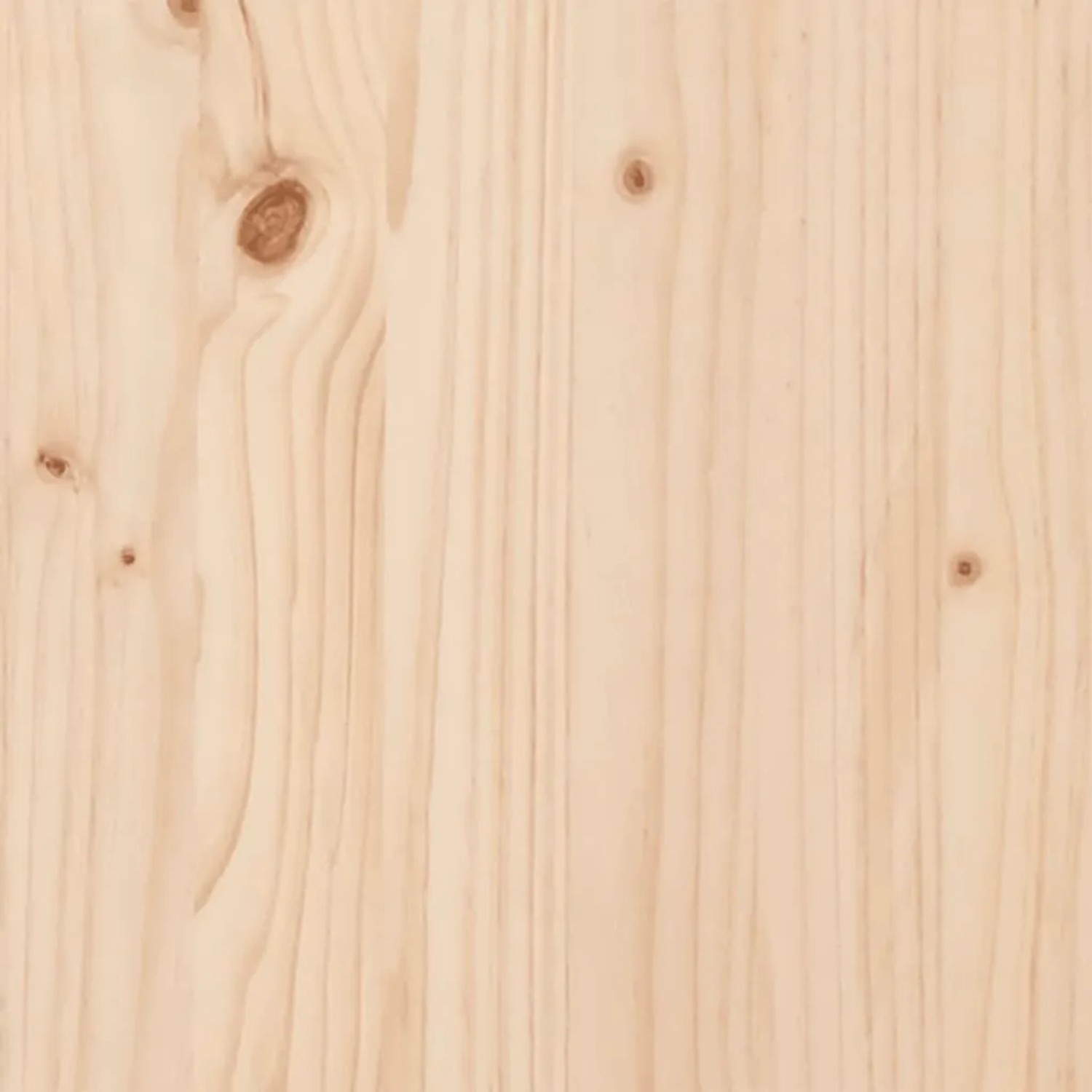 Detailaufnahme von unbehandeltem Kiefernholz für vidaXL Garten-Sofagarnitur.