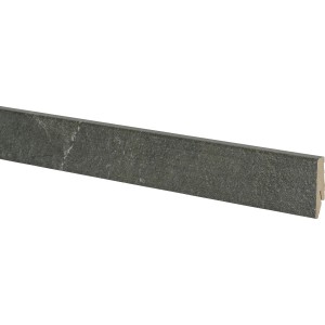 Sockelleiste Neo 2.0 in Mineralveined Slate Optik, 2400 mm lang.
