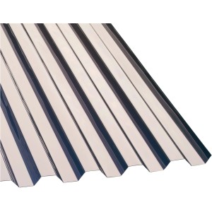 Bronze PVC-Trapezplatte 70/18, 0,8 mm stark, 3000x1090 mm, für robuste Kunststoffbedachung.
