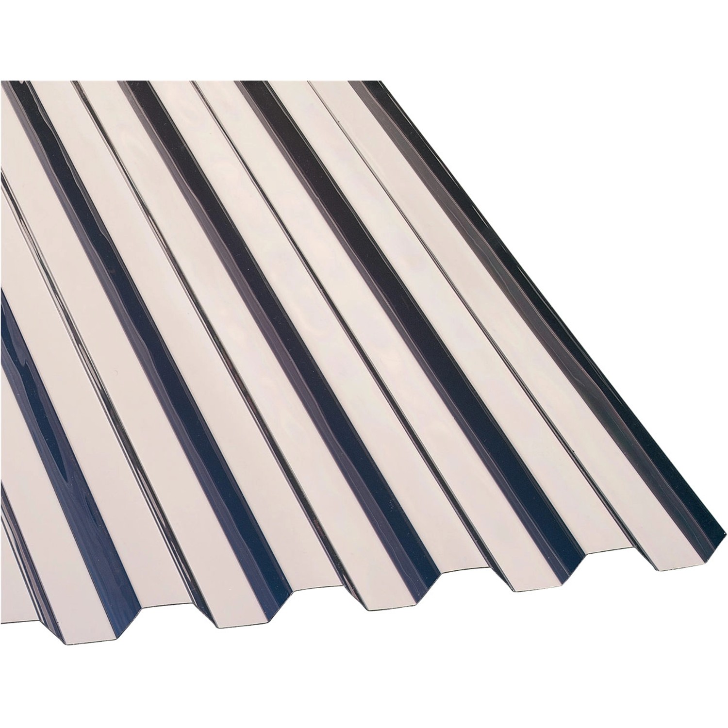 PVC-Trapezplatte 0,8 mm 70/18 Bronze 2000 mm x 1090 mm