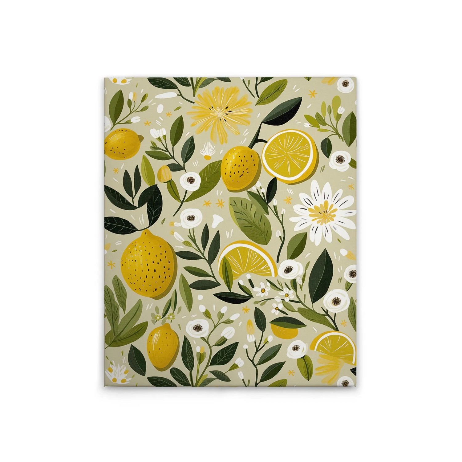 Tadessi Leinwandbild - M1-No.51867 - Zitronen - 40 x 50 cm - Querformat