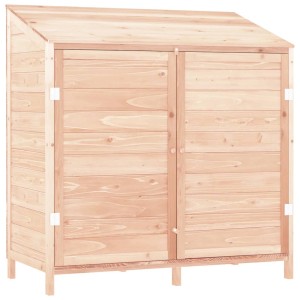 vidaXL Geräteschuppen aus Tannenholz, 102x52x112cm, ideal zur Aufbewahrung von Gartengeräten.