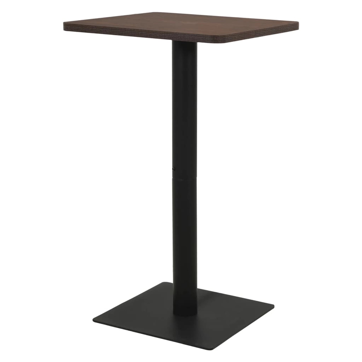 vidaXL BistRotisch Dunkle Esche 70x70x107 cm günstig online kaufen