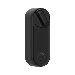Schwarzes Yale Linus L2 WLAN Smart Lock für smarte Türsicherheit.