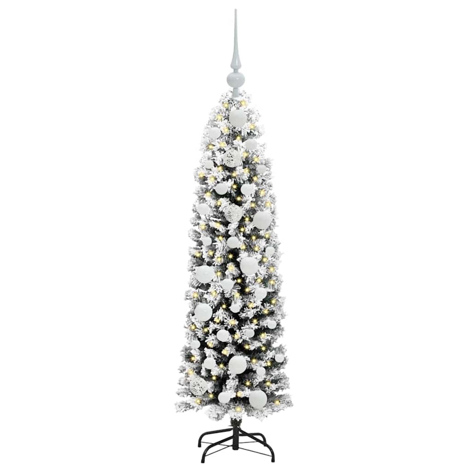 vidaXL Künstlicher Weihnachtsbaum mit 150 LEDs mit Ständer Grün 120 cm 3394999