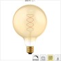LED-Filament Leuchtmittel E27 Globe G125, 4W, extra warmweiß, dimmbar.