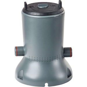 Summer Fun Solar-Pool-Kartuschenfilteranlage, graues Gehäuse.