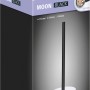 Verpackung des Tesa WC-Bürstenhalters Moon Schwarz Matt mit Klebelösung.