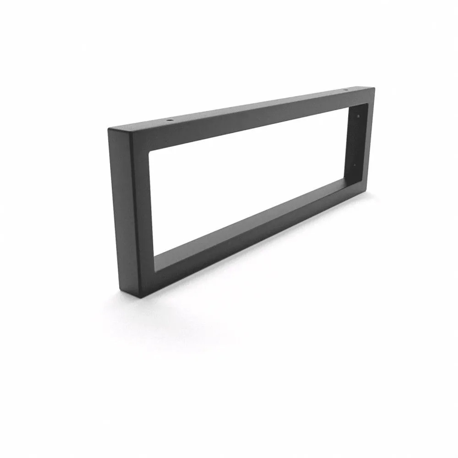 HEVVA Waschtischhalterung RHEIN 15 cm Hoch 45 cm Tief 1 Halter Schwarz
