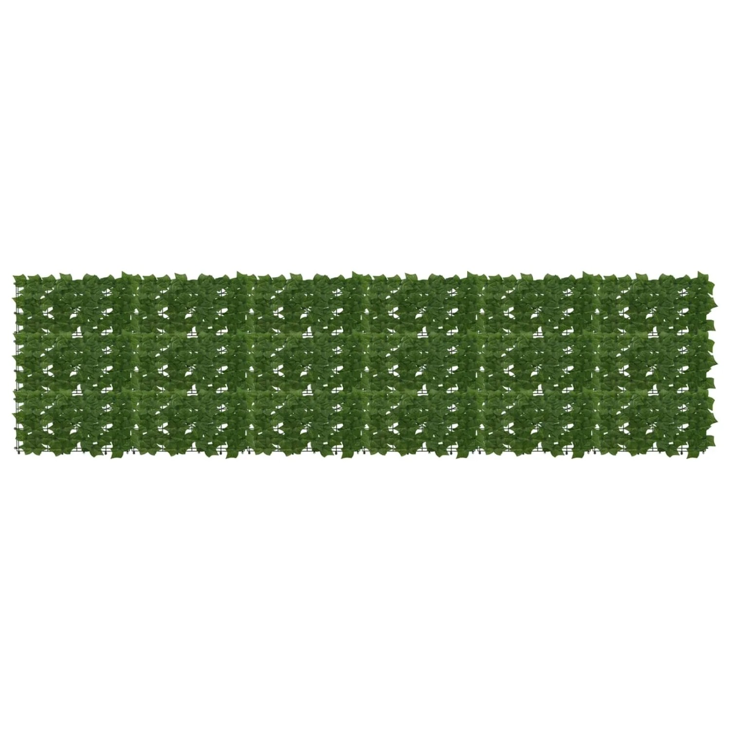 vidaXL Balkonsichtschutz mit Blättern Grün 300 x 75 cm 42040653