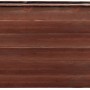 Braunes Holz-Hochbeet, 150x76x79 cm, ideal für Garten und Terrasse.