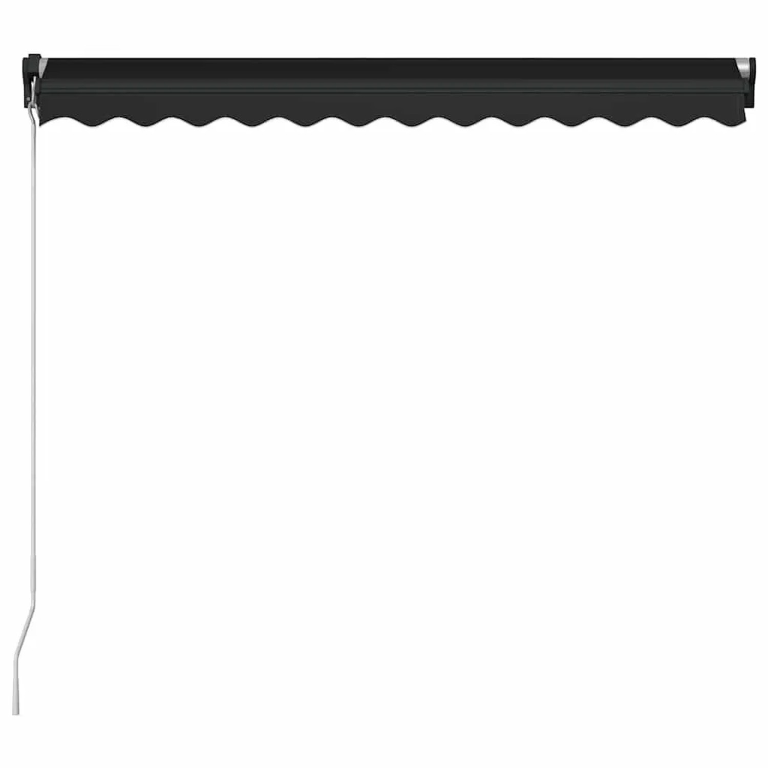 vidaXL Markise Manuell Einziehbar mit LED 350x250 cm Anthrazit 3051244_5