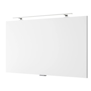 Pelipal Flächenspiegel 4035, 120 cm breit, mit LED-Leuchte und USB-Anschluss.