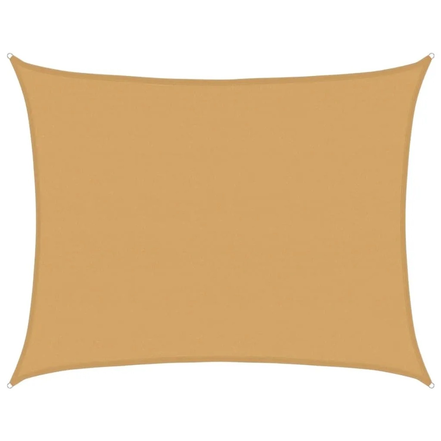 vidaXL Sonnensegel 160 g/m² Rechteckig Sandfarben 6x8 m HDPE 4002052