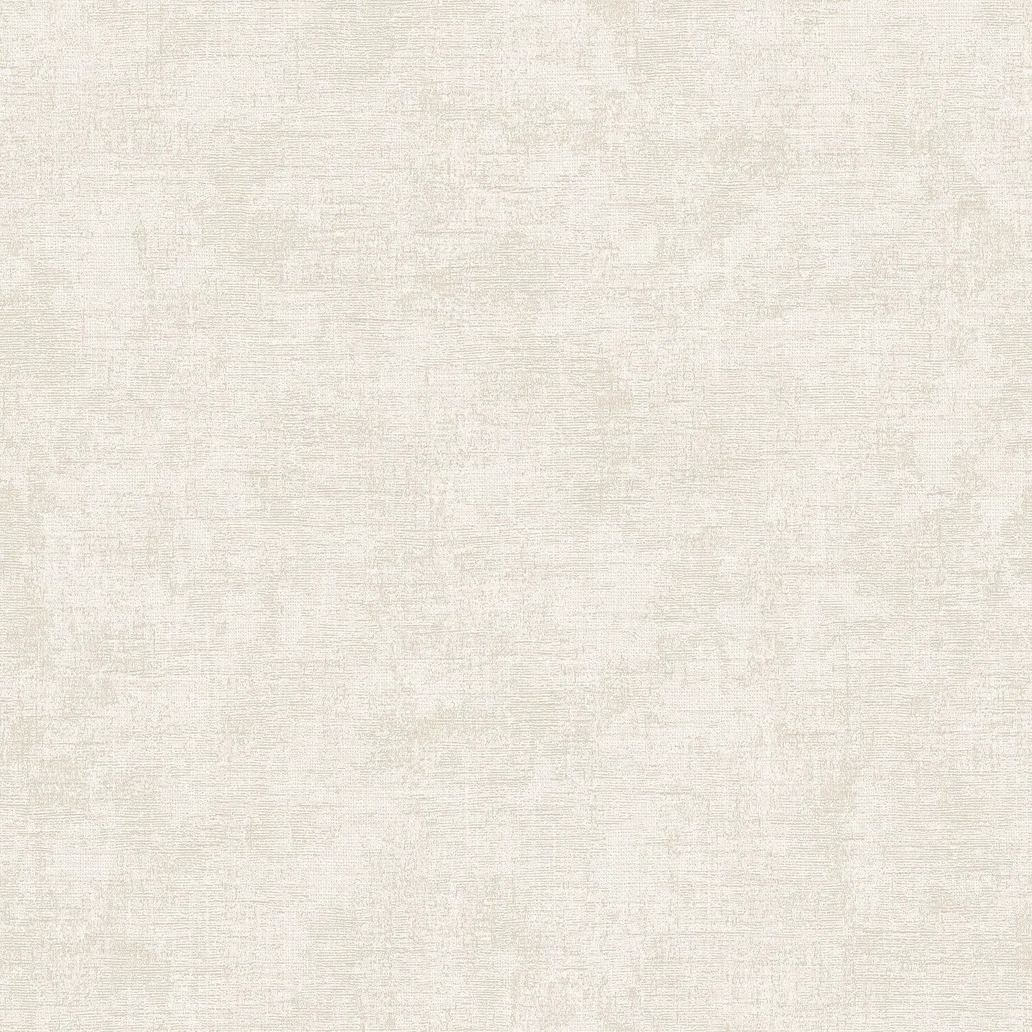 PROFHOME Re521061-Di Uni Tapete Struktur Matt Creme Rein-Weiß Perl-Weiß 0,53 m x 10,05 m  5,33 m2