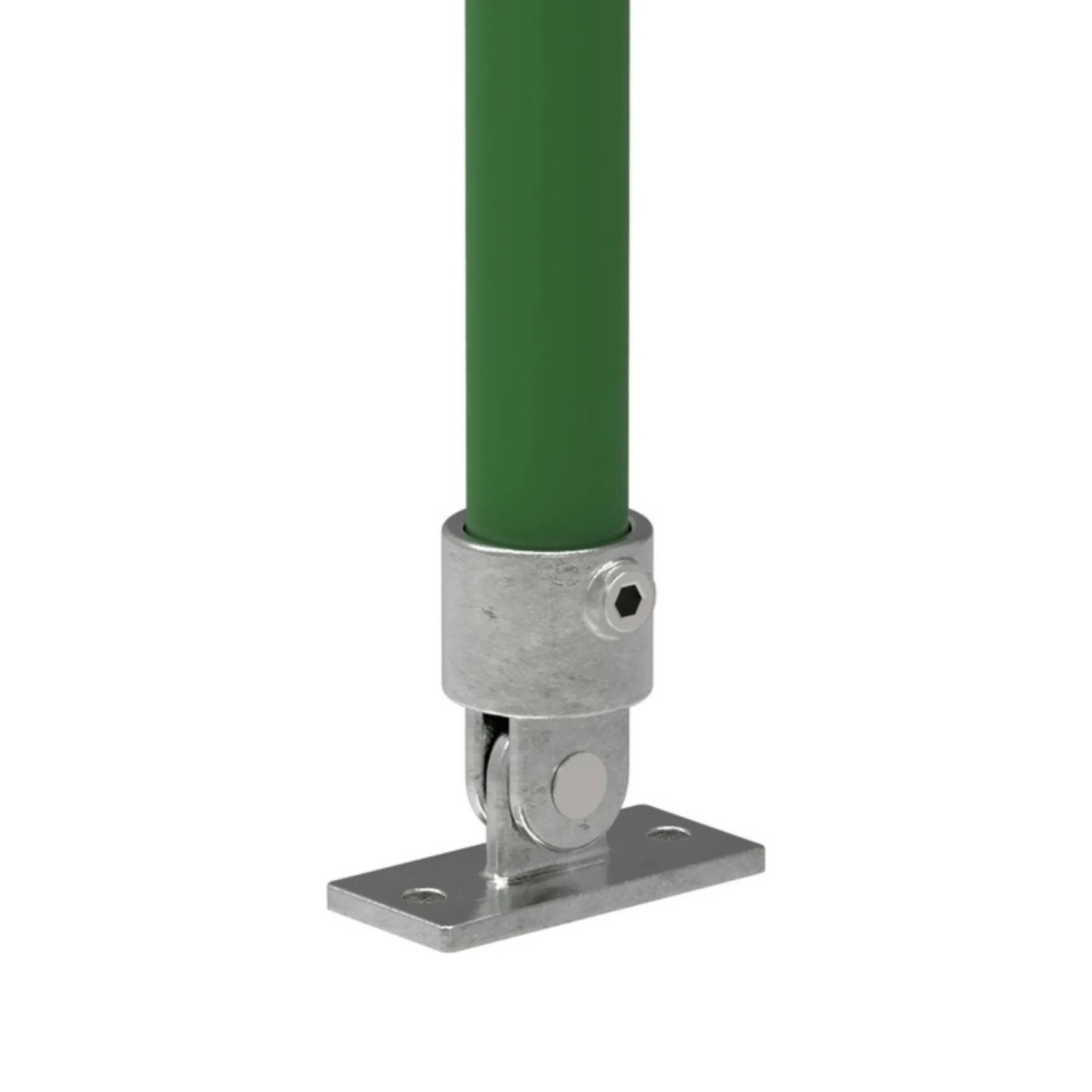 FeNau Rohrverbinder Gelenkfuß Ø 42,4 mm 1 1/4 Zoll Temperguss Verzinkt 169C42