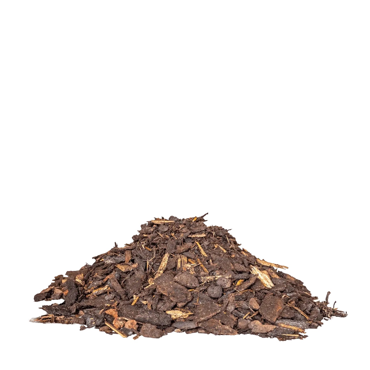 Galamio Pinienrinde Mix Fein, 60l Sack. Dekorative Bodenabdeckung für den Garten.