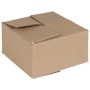 vidaXL Faltbox mit Speicher 50 Stk Natur 15 x 15 x 8 cm Karton 4106562