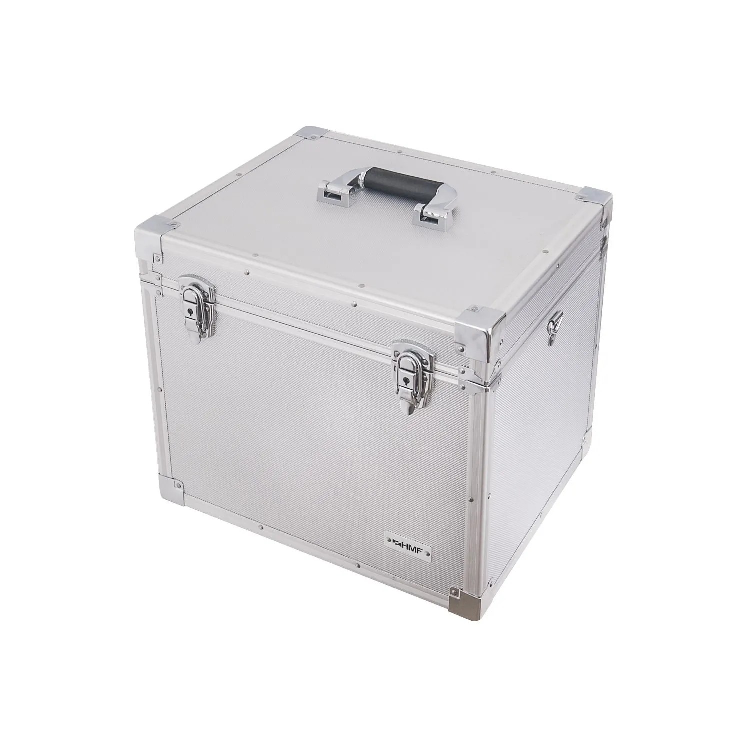 HMF 14812-02 Hängeregister Box Alukoffer DIN A4 Hängemappen 41 x 33 x 36 cm_4