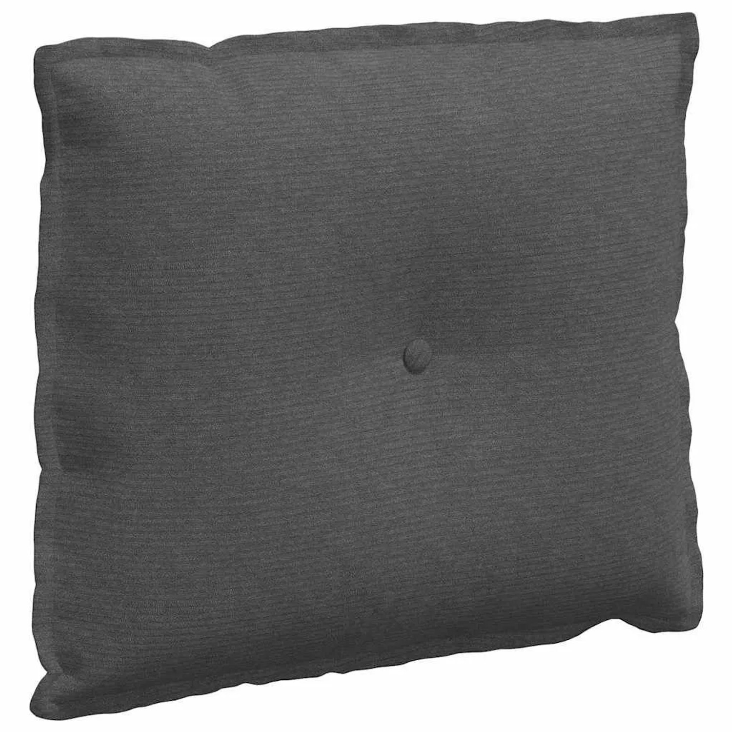 vidaXL Rückenkissen Dunkelgrau 60 x 50 cm Cordstoff 42014694