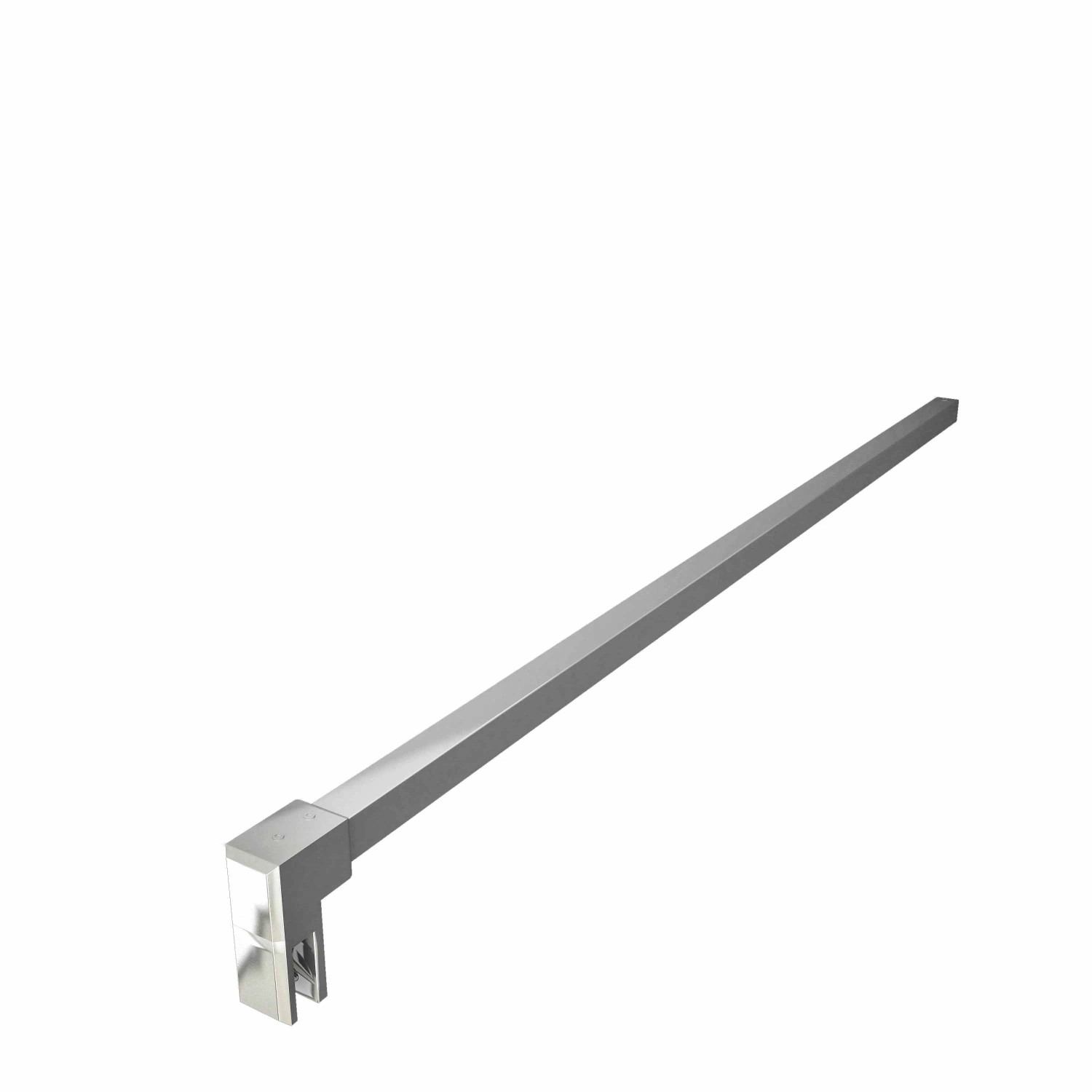 AICA 90cm Stabilisator Chrom Glänzend Für 6-10mm Duschkabine Duschwand Walk In Glaswand