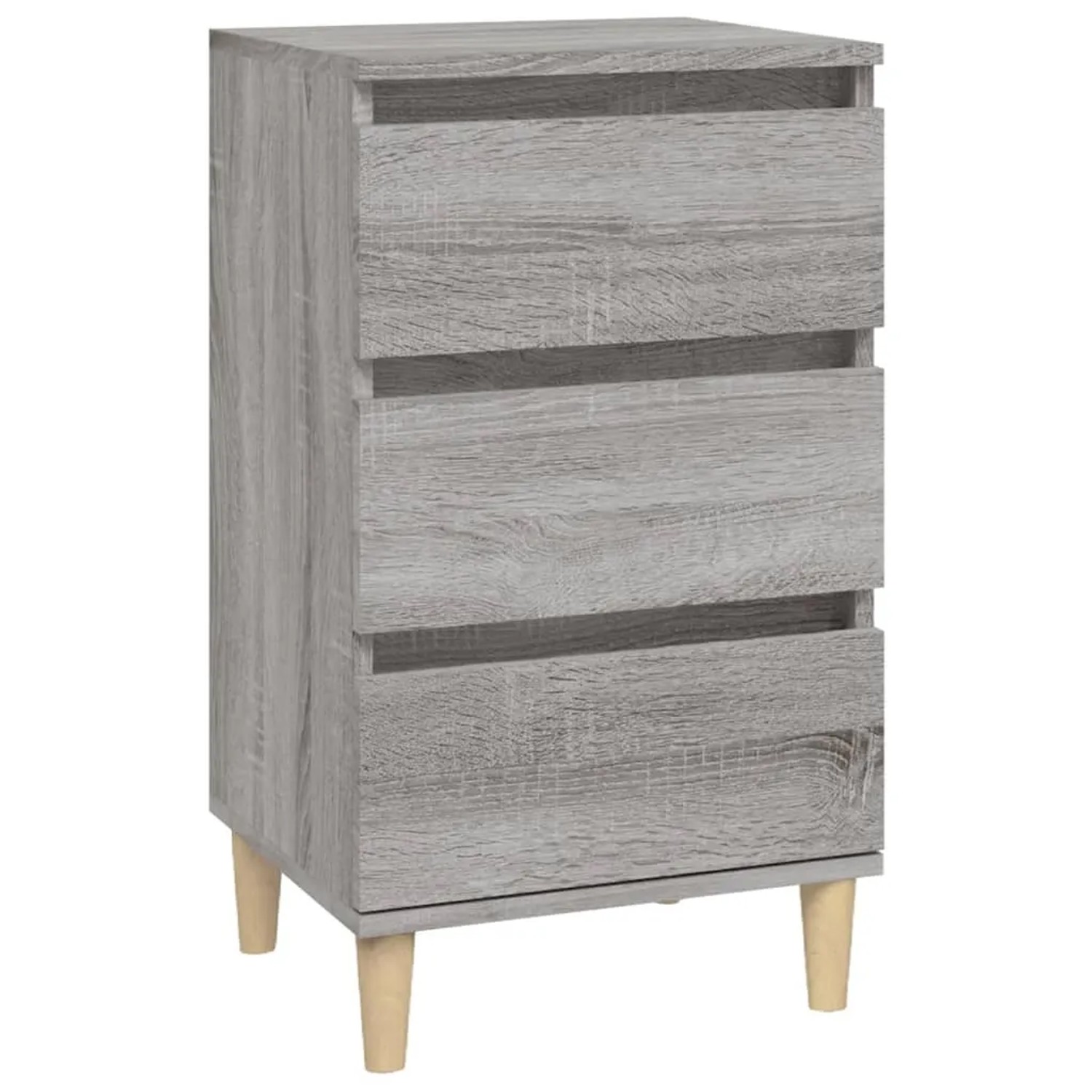 vidaXL Nachttisch Grau Sonoma 40x35x70 cm Holzwerkstoff 819666