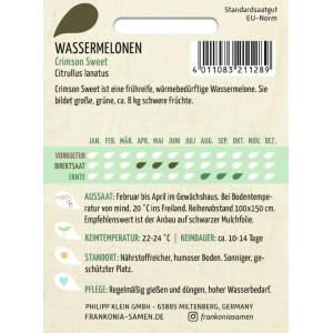 FRANKONIA Wassermelone Crimson Sweet