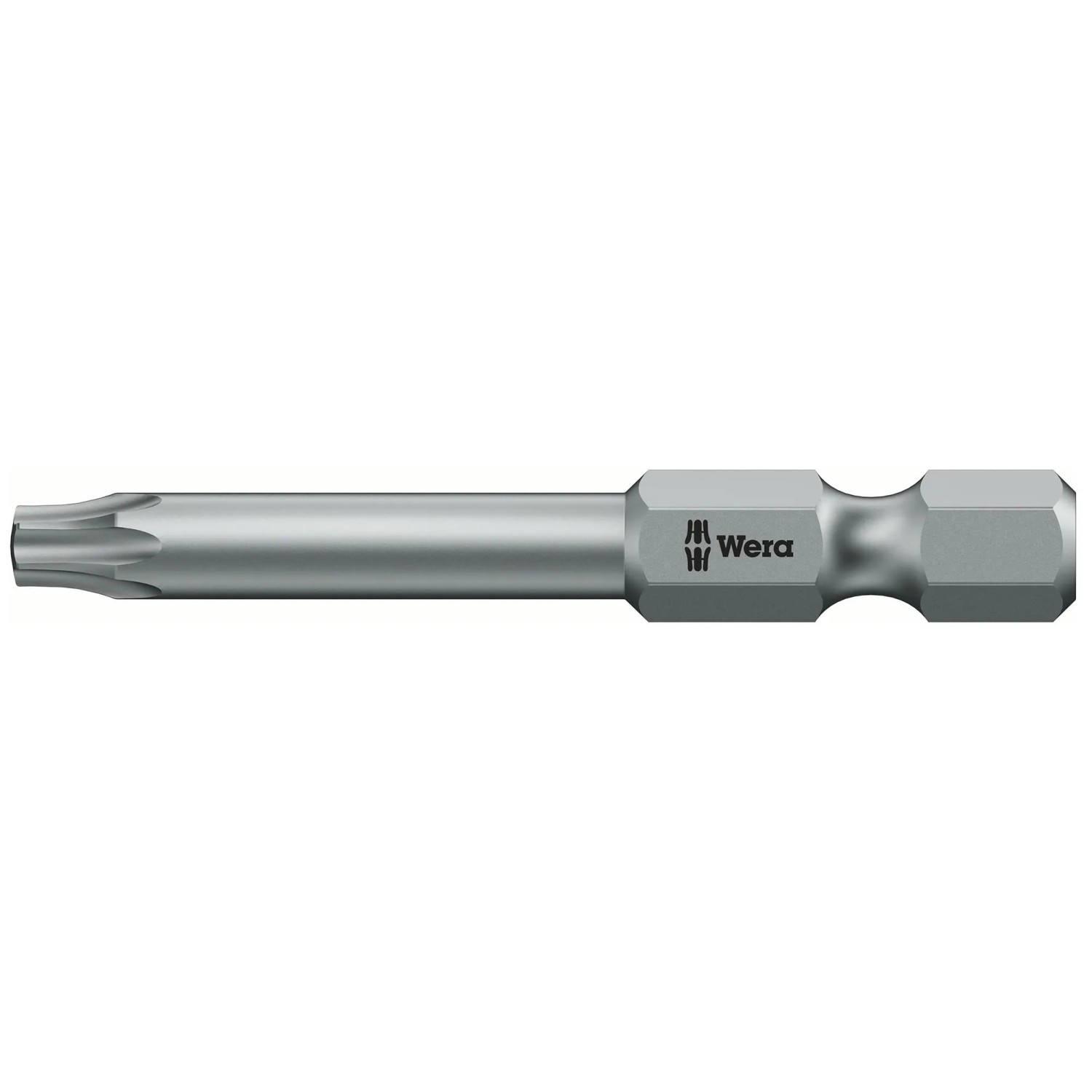 Wera Bit für Schraubendreher-Set, Torx, silberfarben.