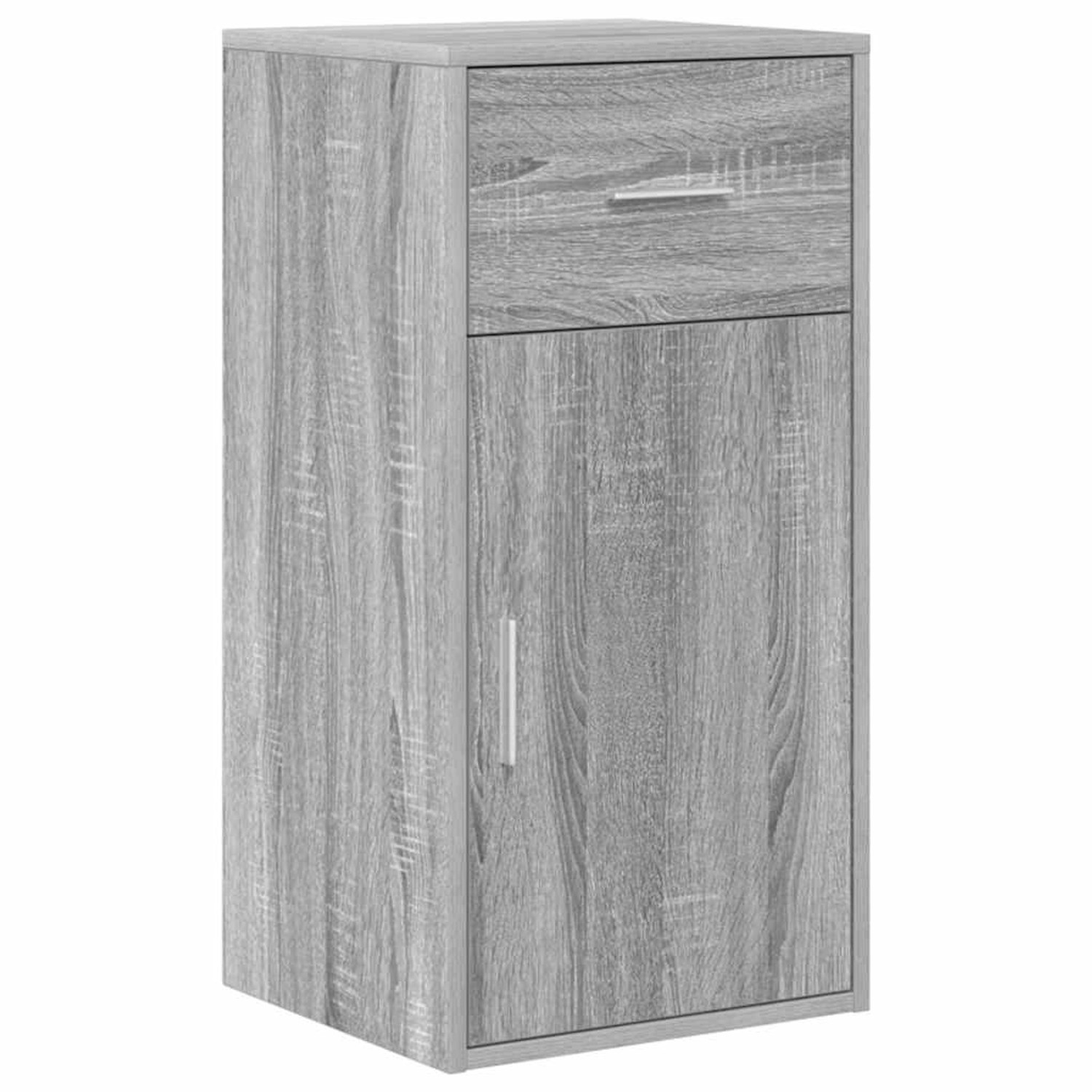 vidaXL Sideboard Grau Sonoma 38 x 34,5 x 75 cm Holzwerkstoff 869551