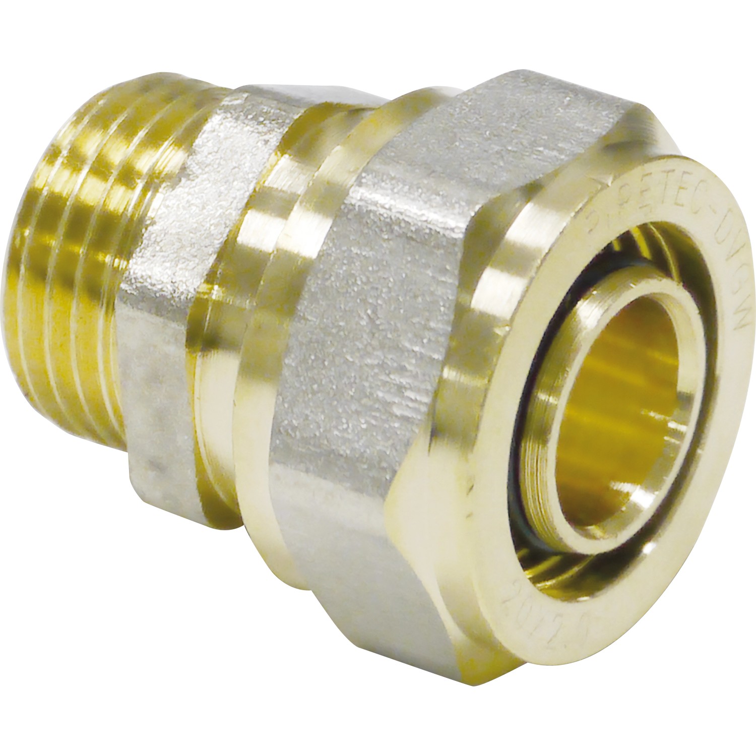 Thumbnail - Schraubfitting Übergangsstück Messing 20 mm x R 3/4