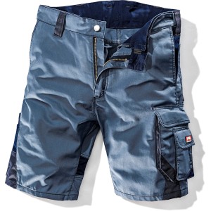 Blaue Bullstar Worxtar Arbeitsshorts Größe 52 mit praktischen Taschen.