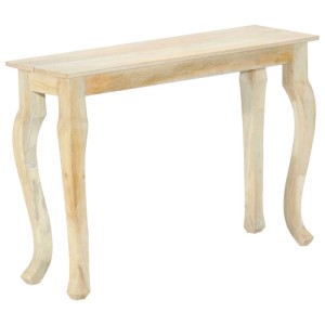 vidaXL Konsolentisch 110x35x77 cm Massivholz Mango 282858