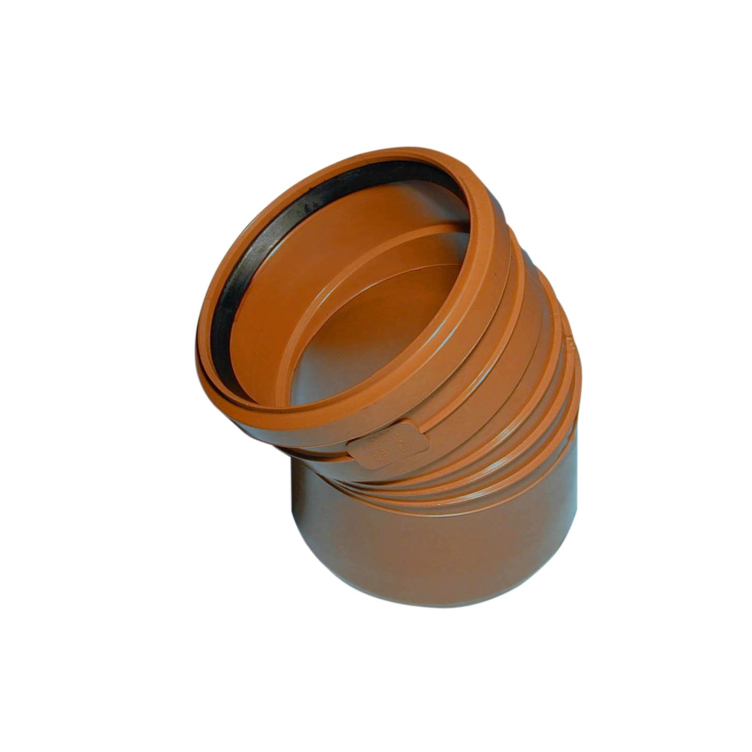 Marley Kanalgrundrohr-Bogen 30 Grad DN 125