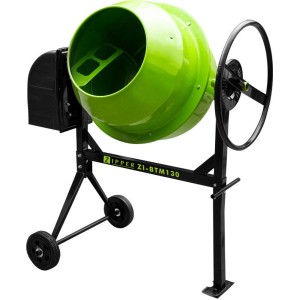 Zipper ZI-BTM130 Betonmischer mit 130 l Trommel und 550 W Leistung.