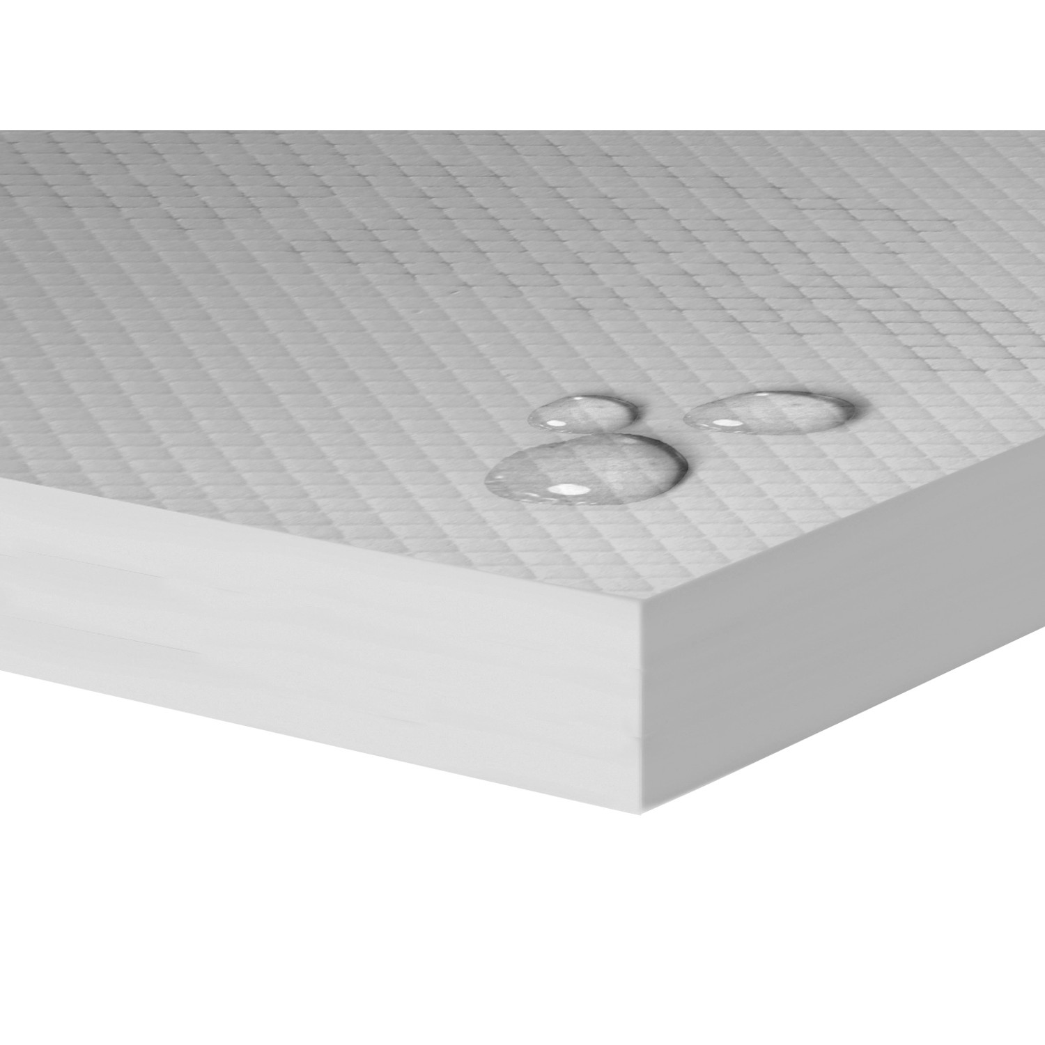 XPS Hartschaum Dämmplatte, 100mm stark, mit Wasserabweisung.