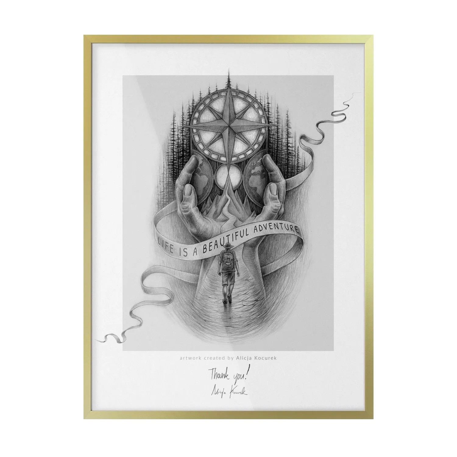 Tulup Bilderrahmen Fotorahmen 60x80 cm Gold Bilderrahmen Foto Bilderrahmen günstig online kaufen