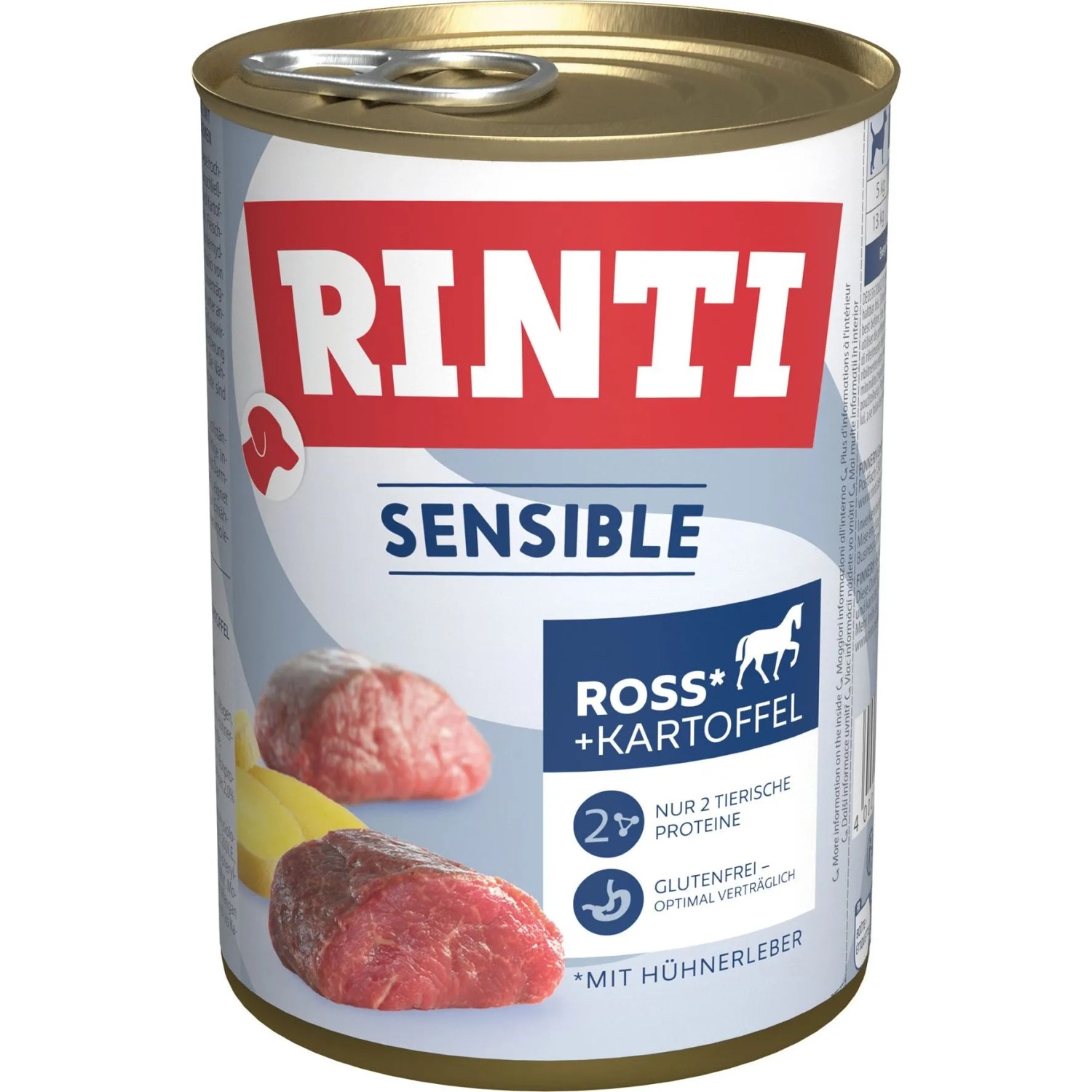 Rinti Hunde-Nassfutter Sensible Ross und Kartoffel 400 g