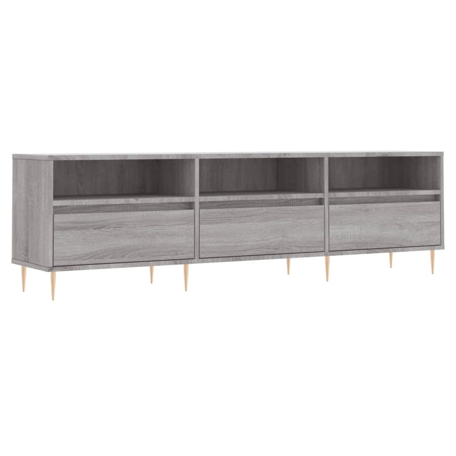 vidaXL TV-Schrank Grau Sonoma 150x30x44,5 cm Holzwerkstoff 831274 günstig online kaufen