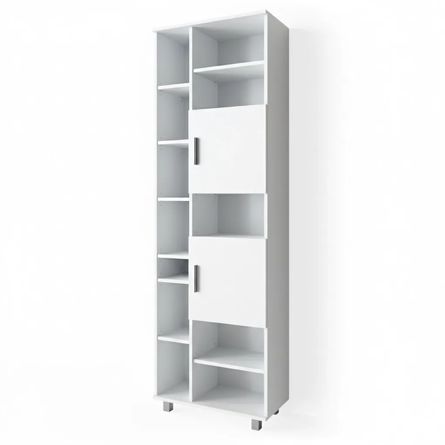 Vicco Badschrank Ilias Weiß 60 x 190