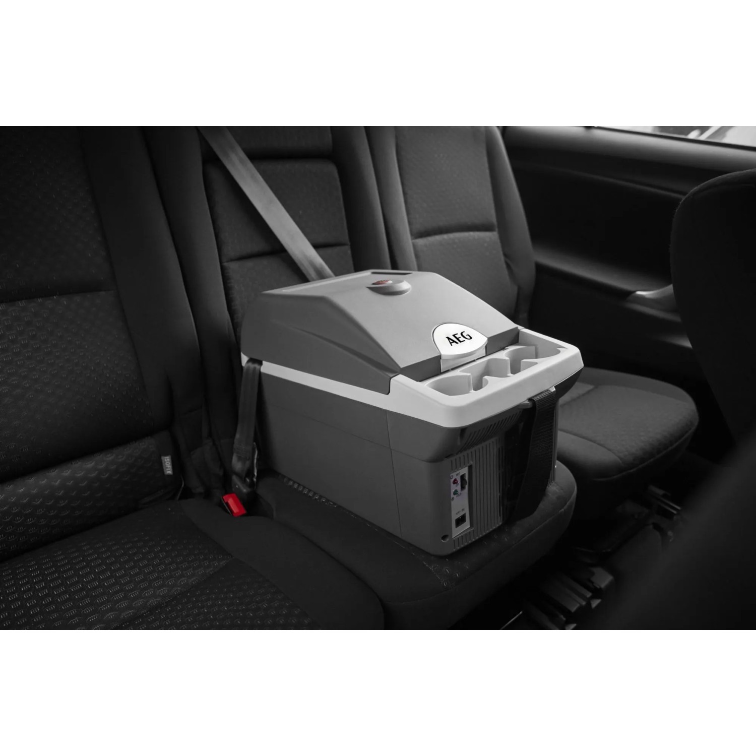 Saturey Thermo-elektrische koelbox, mini-koelkast voor auto, vrachtwagen en stopcontact 12 V & 220 V, auto camping outdoor, 25 l