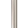 Moderne Edelstahl Wegeleuchte Cossato für den Außenbereich, ca. 100cm hoch.