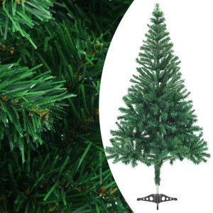 Künstlicher Weihnachtsbaum, 180 cm, mit Kugeln und Beleuchtung. Ideal für die Weihnachtsdekoration.