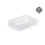 Transparente Eurobox BasicLine, 2,9 Liter, mit geschlossenem Griff und Klickdeckel. Ideal für Lagerung und Transport.
