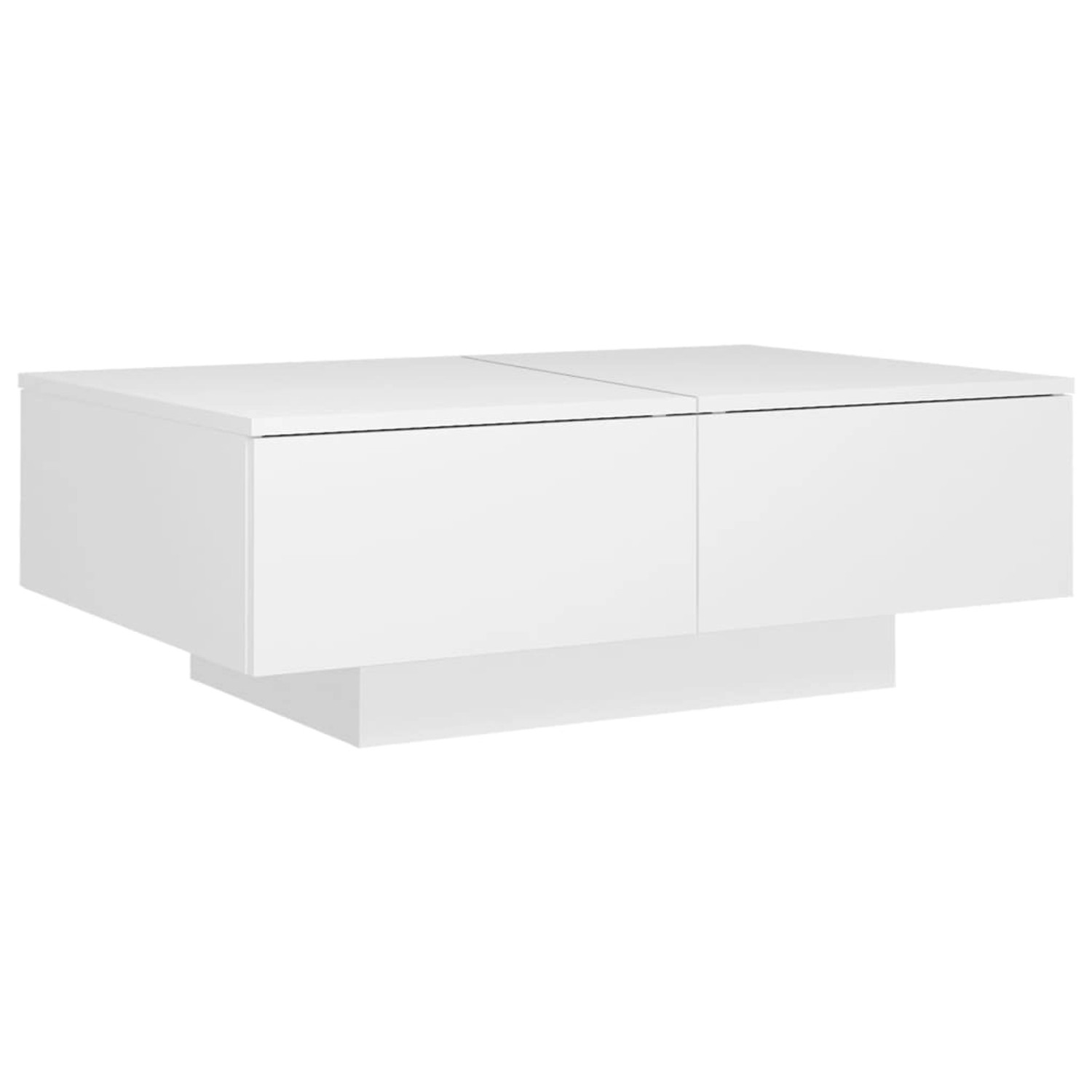 vidaXL Couchtisch Weiß 90x60x31 cm Holzwerkstoff 804175 günstig online kaufen