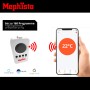 Mephisto Infrarotheizung mit App-Steuerung und Thermostat, 800W, für Wand, Decke oder Stand.