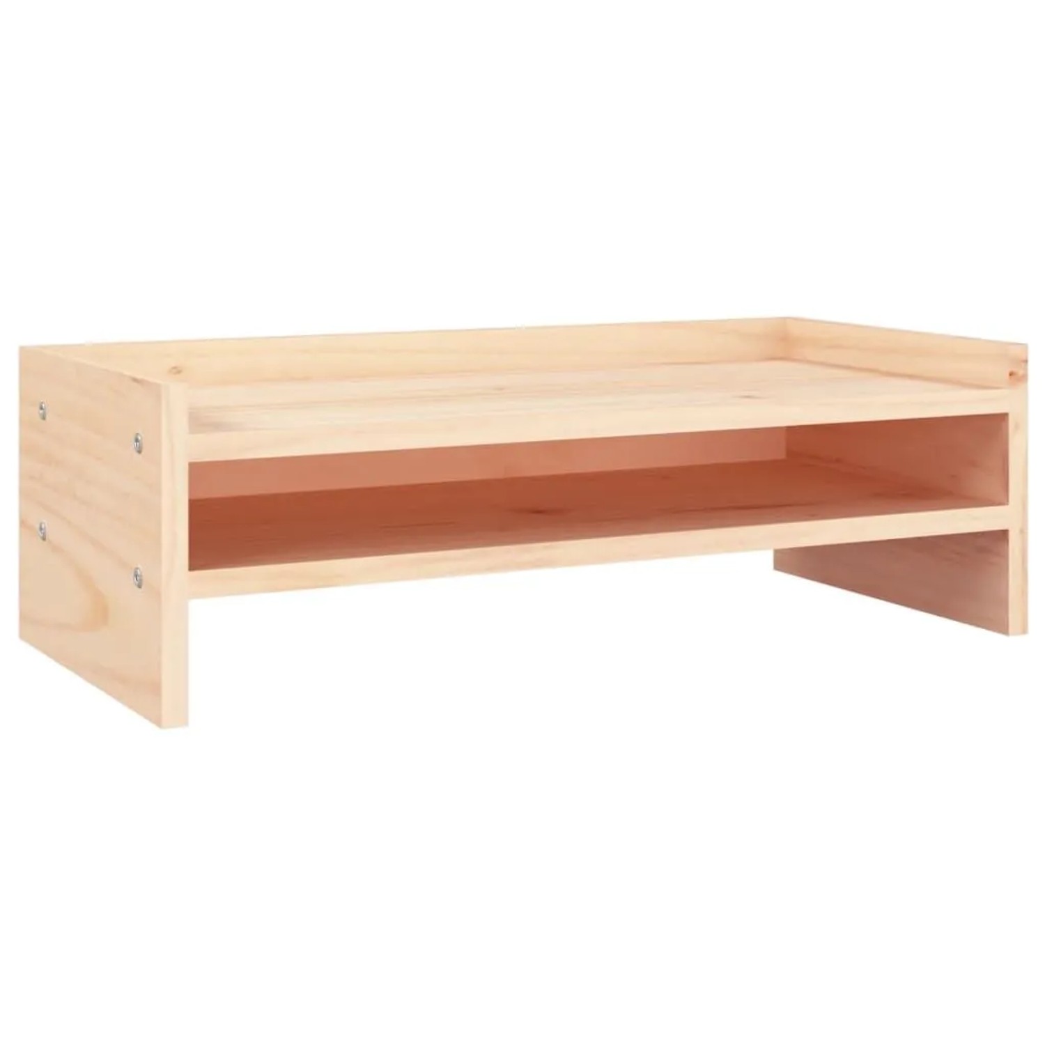 vidaXL Monitorständer 50x24x16 cm Massivholz Kiefer 813984
