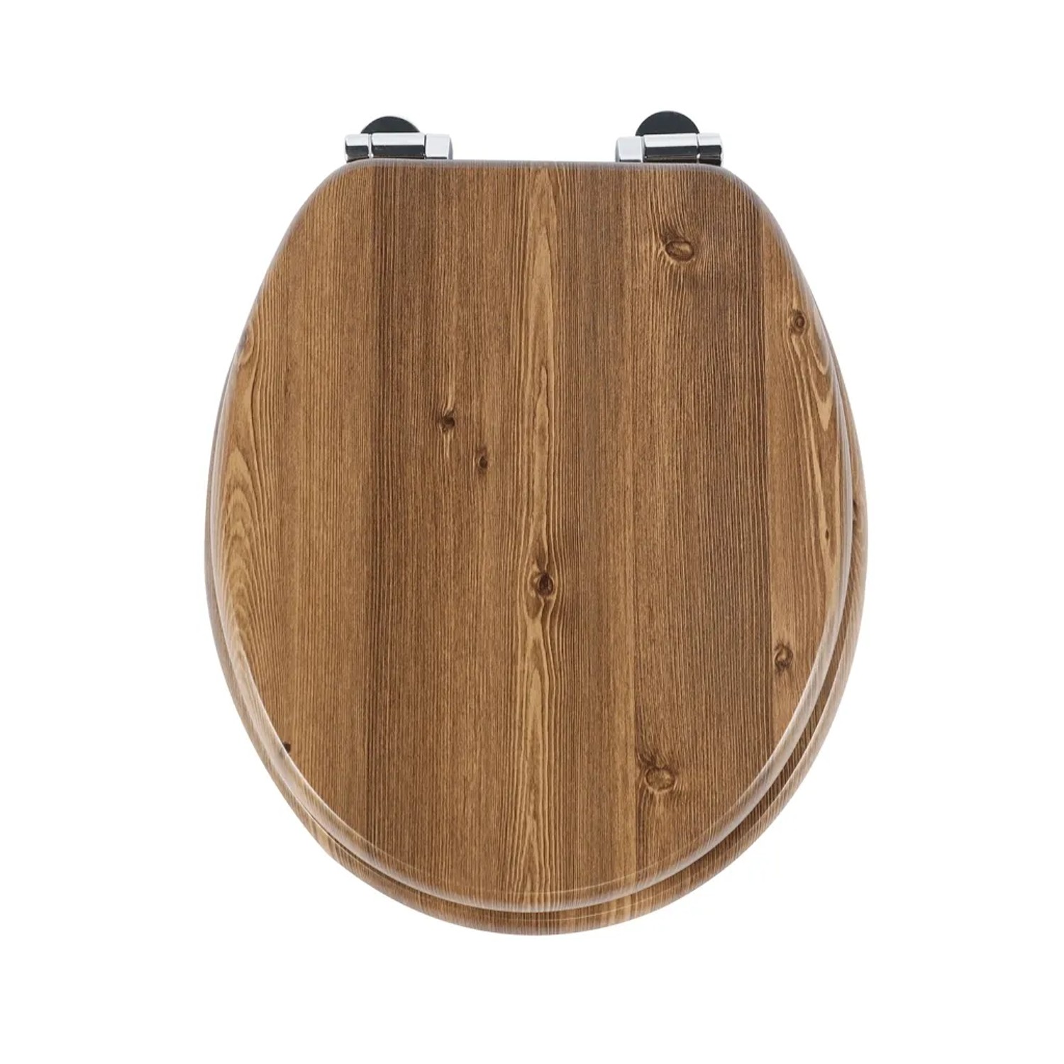 Sinobath WC-Sitz Oval mit Absenkautomatik Pinienlook